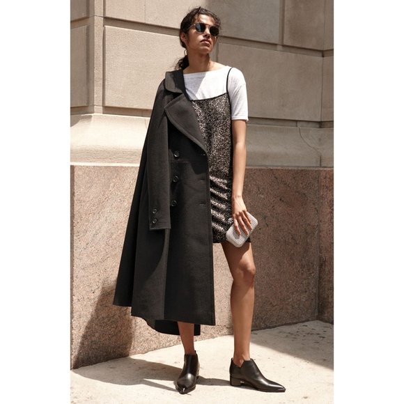 NWT Cece by Cynthia Steffe Mia Foil Knit Slipdress - Picture 4 of 4